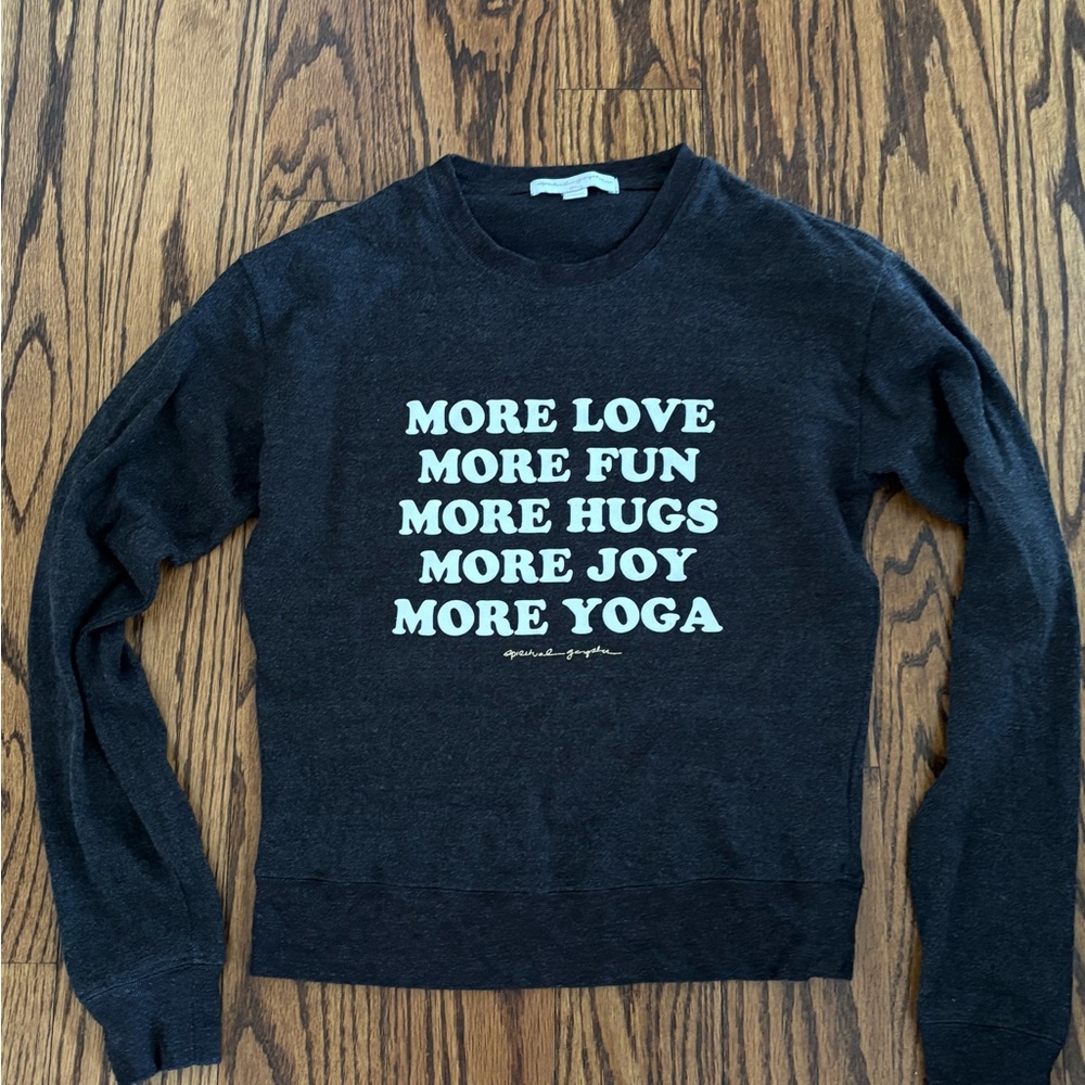 Dark heathered grey Spiritual Gangster sweatshirt